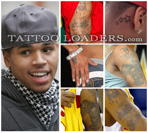 Chris Brown Tattoos