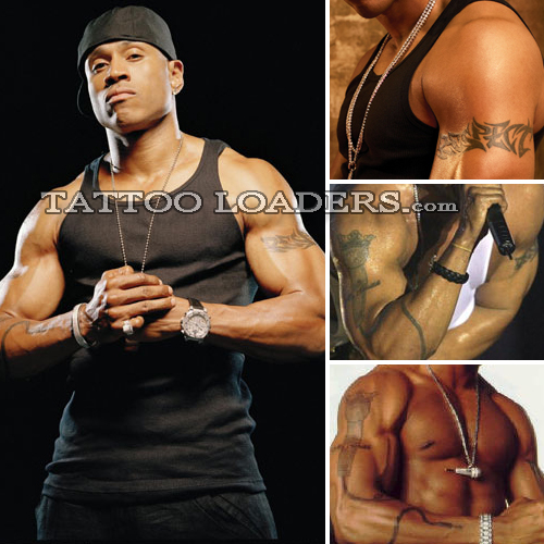 cool tattoos for women. LL Cool J Tattoos